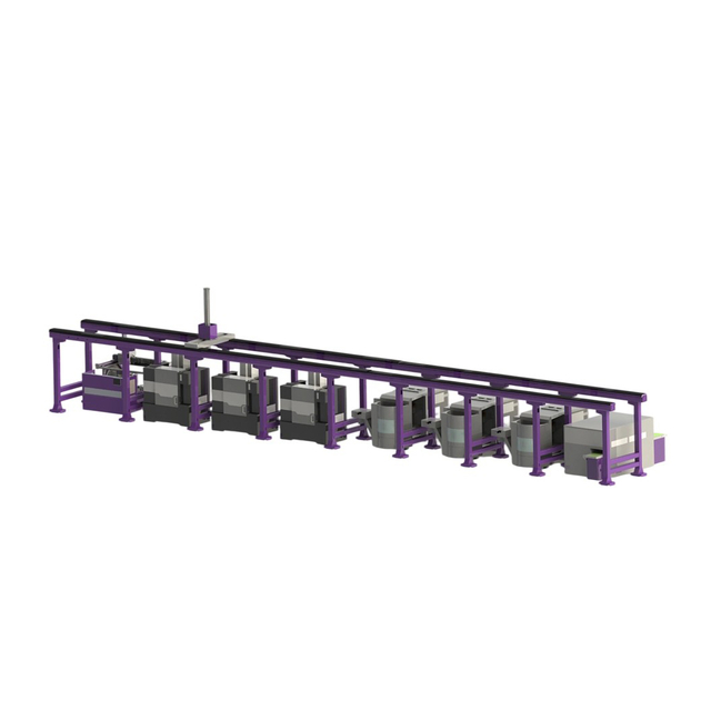 TZ-MU Ultra Heavy Duty Gantry Robot Production Line