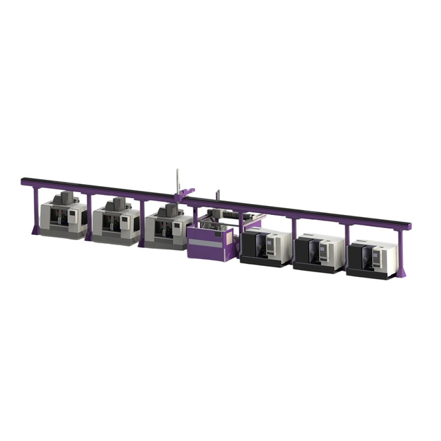 TZ-Mg Line Production Gantry Robot Tinggi Tinggi