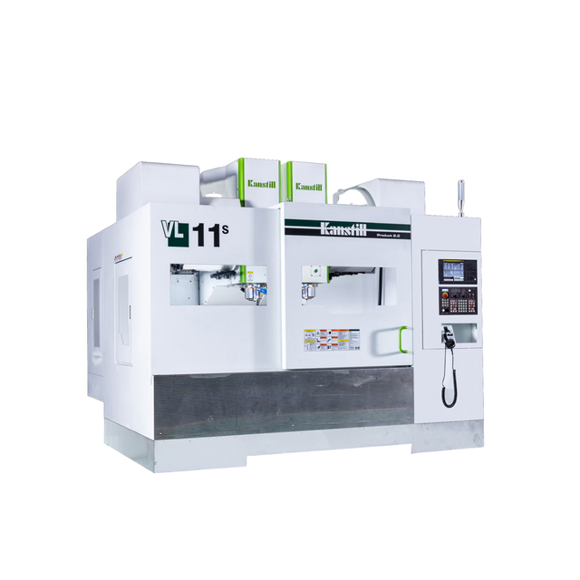 Pusat Pemesinan Spindle Double Kanstill Vertikal
