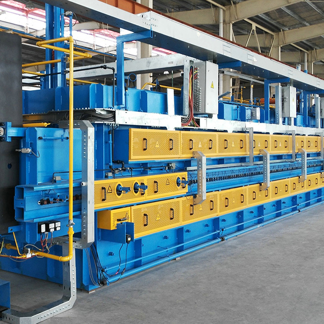 Yajie Tenaga Penjimatan Roller Hearth Relau Rawatan Haba